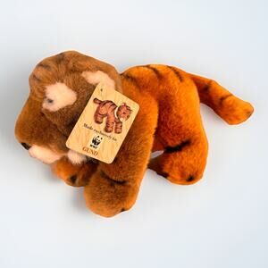 Gund Bengal Tiger Plush World Wildlife Fund WWF 9" Stuffed Animal Toy NWT Cat